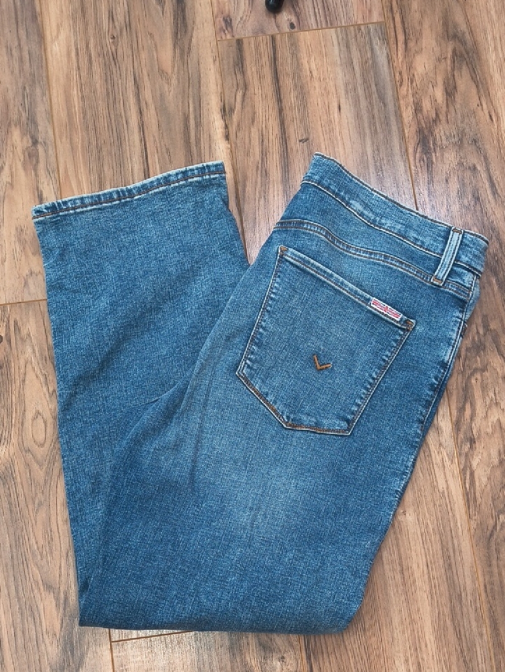 Hudson Noa High Waisted Ankle Straight-Leg Jeans